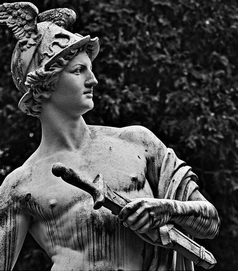 black and white photography of hermes statue|Hermes god statue Black & White Stock Photos .